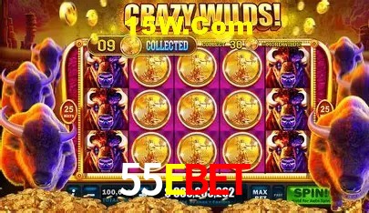 Biblioteca de slots populares na 55Ebet