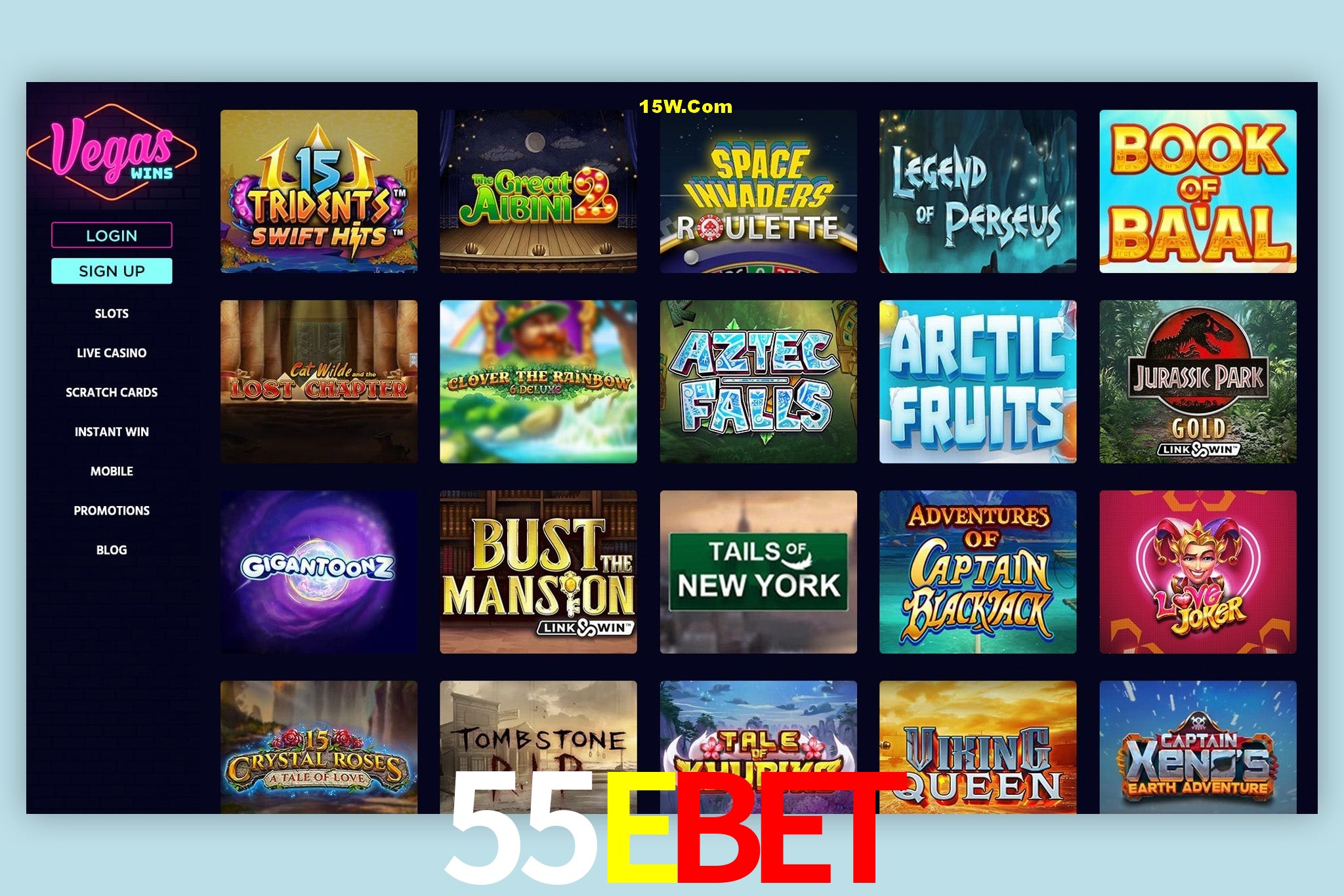 Slot Games 55Ebet